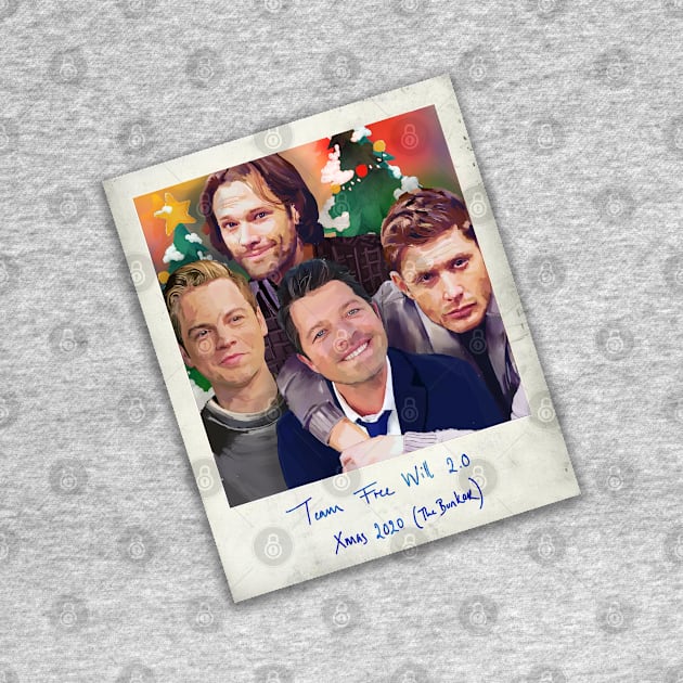 Happy Holidays Team Free Will 2.0 TShirt by marv42